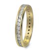 GoldDream Gold Ring Gr.54 Zirkonia wei 333er Gelbgold GDR520Y54