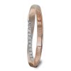 GoldDream Gold Ring Gr.58 Swing Zirkonia wei 333er Rosgold GDR523E58