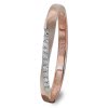GoldDream Gold Ring Gr.60 Swing Zirkonia wei 333er Rosgold GDR523E60