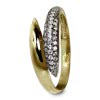 GoldDream Gold Ring Loop Gr.58 Zirkonia wei 333er Gelbgold GDR525Y58