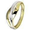 GoldDream Gold Ring Bicolor Gr.60 333er Gelbgold GDR558T60