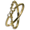 GoldDream Gold Ring Crossed Gr.62 333er Zirkonia Gelbgold Damen GDR566Y62