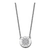 LOTUS Silver - Damen Halskette Rund wei aus 925 Silber JLP1252-1-1