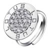 LOTUS Silver Ring Circle 925 Silber LP1252-3/1 wei Zirkonia Trendy JLP1252-3-1