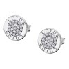 LOTUS Silver Ohrstecker Circle 925 Silber LP1252-4/6 wei Zirkonia JLP1252-4-6