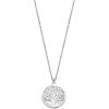 LOTUS Silver - Damen Halskette Lebensbaum perlmutt aus 925 Silber JLP1678-1-1