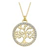 LOTUS Silver Halskette Lebensbaum SILBER LP1746-1/2 gold Zirkonia JLP1746-1-2