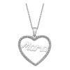 LOTUS Silver Halskette Mama Herz 925 Silber LP1813-1/1 wei Zirkonia JLP1813-1-1