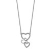 LOTUS Silver Halskette Herz 925 Silber Zirkonia Moments JLP1817-1-1