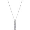 LOTUS Silver - Damen Halskette Zirkonia wei aus 925 Silber JLP1915-1-1