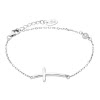 LOTUS Silver Armband Kreuz 925 Silber LP1918-2/1 wei Zirkonia JLP1918-2-1