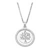 LOTUS Silver Halskette Lebensbaum SILBER LP1954-1/2 wei Zirkonia JLP1954-1-2