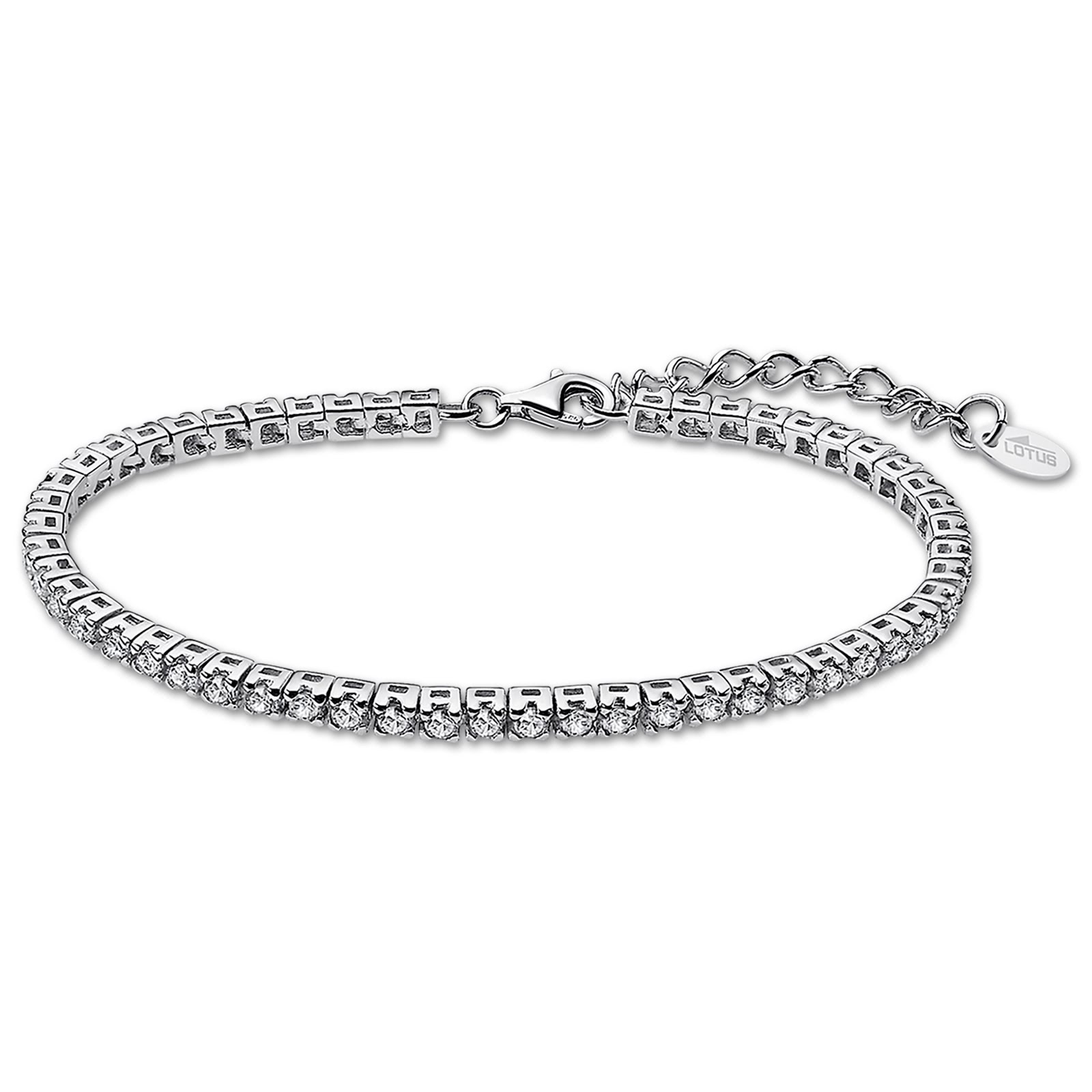 LOTUS Silver Armband 925 Silber Zirkonia Lotus Silver Pure Essential JLP1980-2-1