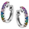 LOTUS Silver Creolen 925 Silber mehrfarbig Zirkonia IT Girl JLP1993-4-1
