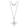 LOTUS Silver Halskette Zirkonia Stern 925 Silber Lotus Silver Trendy JLP3048-1-1