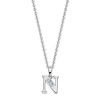 LOTUS Silver Halskette Buchstabe N 925 Silber Lotus Silver Trendy JLP3054-1-N