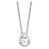 LOTUS Silver Halskette Tropfen 925 Silber Zirkonia Pure Essential JLP3079-1-1