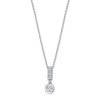 LOTUS Silver Halskette 925 Silber wei Zirkonia Pure Essential JLP3083-1-1
