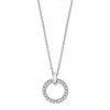 LOTUS Silver Halskette 925 Silber wei Zirkonia Pure Essential JLP3100-1-1