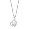 LOTUS Silver Halskette Herz 925 Silber Zirkonia Pure Essential JLP3106-1-1
