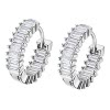 LOTUS Silver Creolen Zirkoniastein 925 Silber Pure Essential JLP3115-4-1