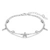 LOTUS Silver Armband Blume Kugeln 925 Silber Zirkonia Silver IT Girl JLP3178-2-1