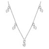 LOTUS Silver Halskette 5er Set Zirkonia Wei 5mm 925 Silber Trendy JLP3190-1-1