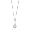 LOTUS Silver Halskette Perle 925 Silber wei Lotus Silver Pearls JLP3198-1-1