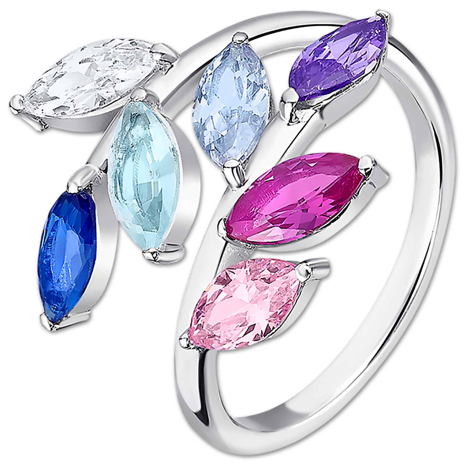 LOTUS Silver Ring Zirkoniastein 925 Silber Lotus Silver IT Girl JLP3380-3-116