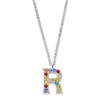 LOTUS Silver Halskette Buchstabe R Lotus Silver Pure Essential JLP3426-1-R