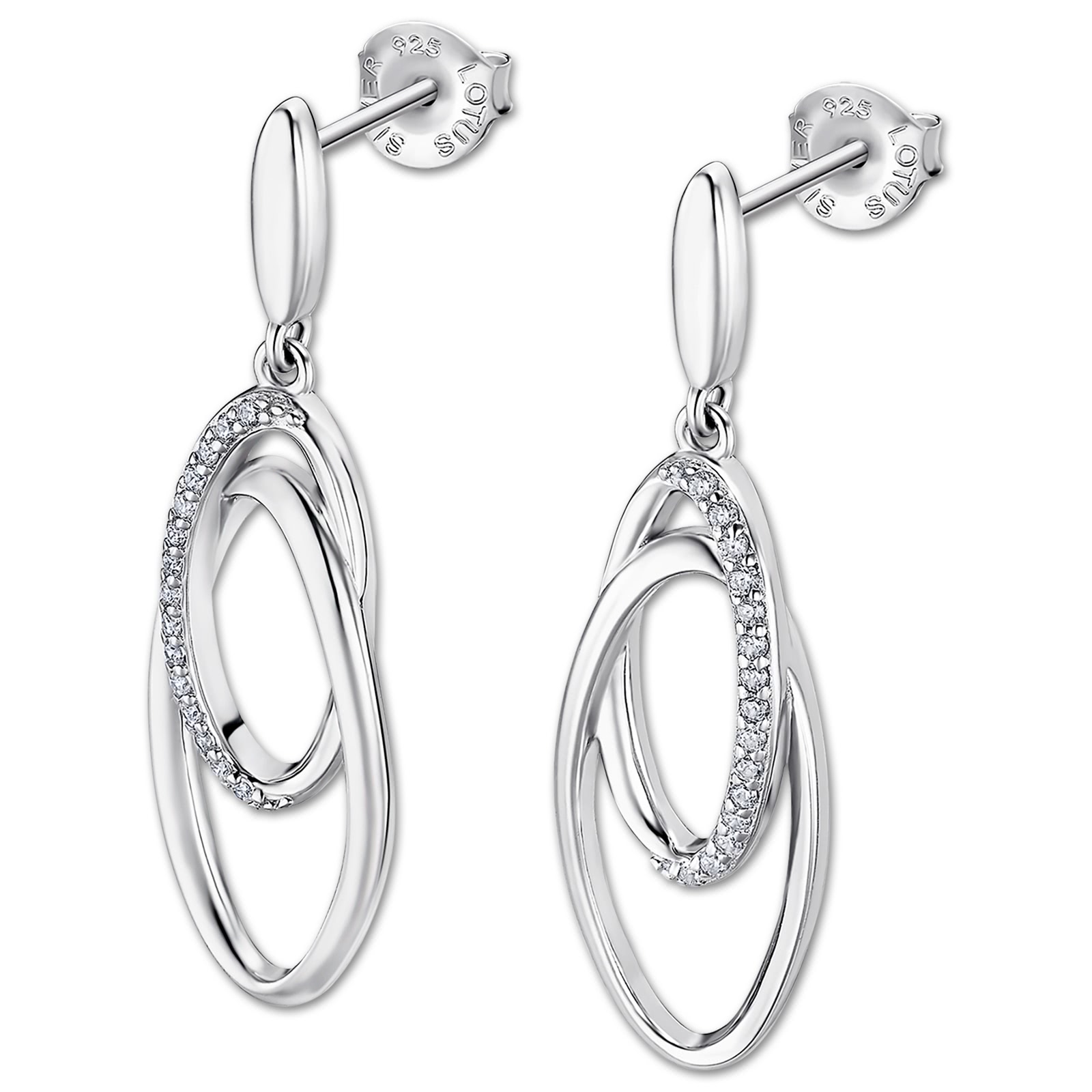 LOTUS Silver Zirkoniastein 925 Silber Lotus Silver Pure Essential JLP3489-4-1