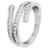 LOTUS Silver Ring Zirkoniastein 925 Silber Lotus Silver Trendy JLP3731-3-116