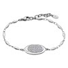 LOTUS Style Armband Damen LS1774-2/1 Edelstahl silber Glitzer JLS1774-2-1