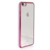 Handyhlle iPhone 6+ 6S+ pink Kunststoff Cover PU Case DrachenLeder OMG101P