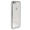Handyhlle iPhone 6+ 6s+ silber Kunststoff Cover PU Case DrachenLeder OMG101W
