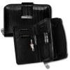 Jennifer Jones  Portemonnaie RFID Croco Echtleder schwarz OPJ711S
