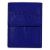 Bag Street kompakte Minibrse echtes Leder  Portemonnaie blau OPJ801B