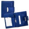 DrachenLeder  blau Echtleder Portemonnaie Brieftasche Damen OPR107B