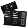 DrachenLeder Damen  echtes Leder gro schwarz Grtelschnalle OPS701S