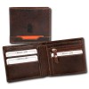DrachenLeder  braun Echtleder Portemonnaie Brieftasche Herren OPT021N