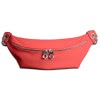 Glxklee Grteltasche Bauchtasche koralle Kunstleder Damen OTD5029O
