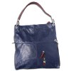Florence Hobo Bag  blau echtes Leder Damen  OTF102M