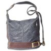 Florence ,Rucksack wandelbar Damen Handtasche Leder grau OTF104K