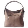 Florence legere Echtleder Hobo Bag Damen braun taupe  OTF110C