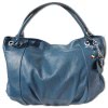 Florence Echtleder Hobo Bag Damen trkis  Henkeltasche OTF128T