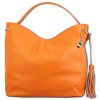 Florence Echtleder Hobo Bag Damen orange   OTF137O