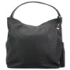 Florence Echtleder Hobo Bag Damen schwarz   OTF137S