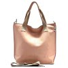Florence Echtleder  Damen rosa Shopper  OTF161A