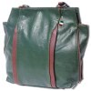 Florence 2in1  Rucksack Rindsleder wandelbar grn braun OTF608G