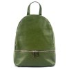 Florence Rucksack Damen Echtleder Cityrucksack grn OTF612G